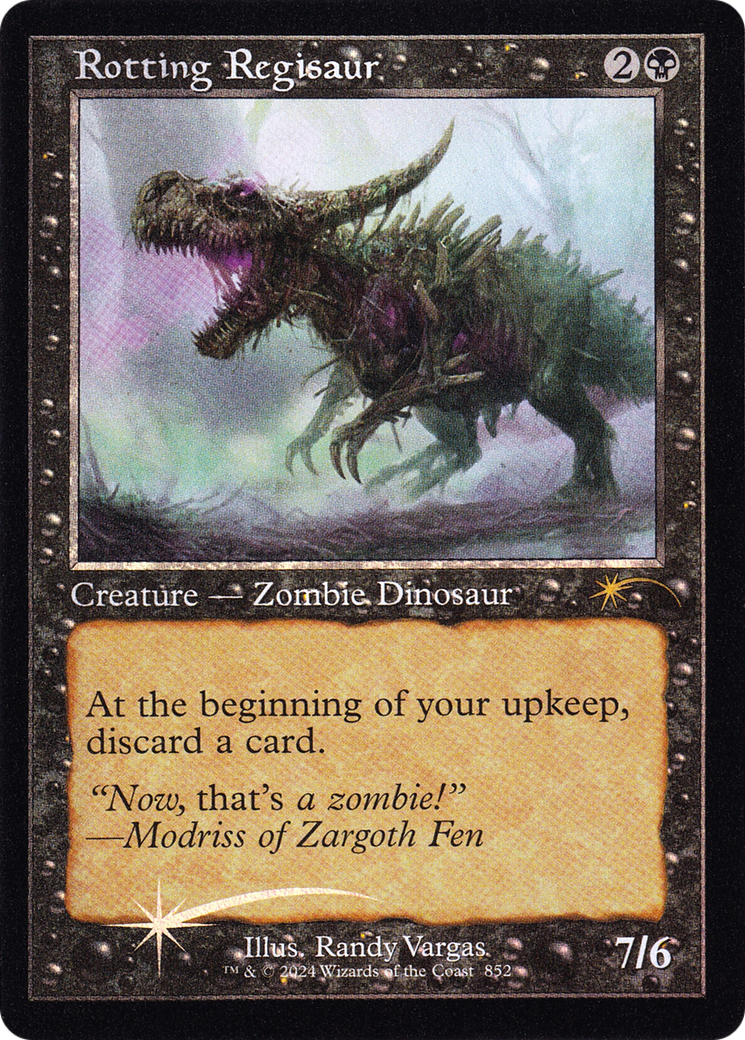 Rotting Regisaur (Retro Frame) [Secret Lair Drop Series]