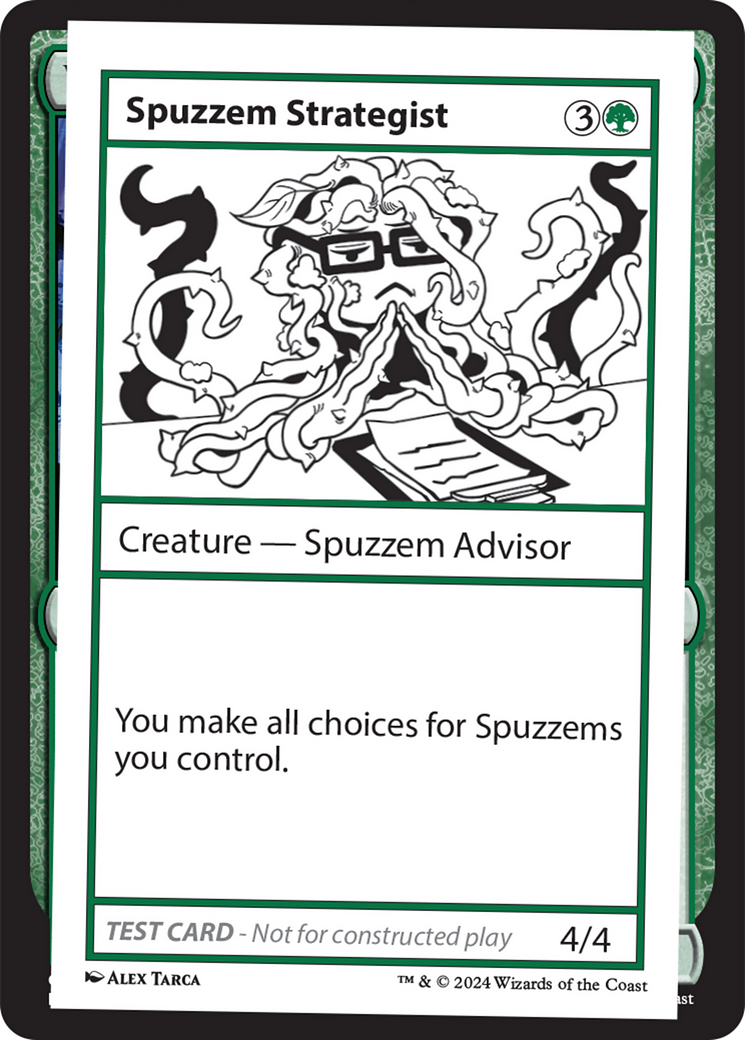 Spuzzem Strategist [Mystery Booster 2 Playtest Cards] | PLUS EV GAMES 