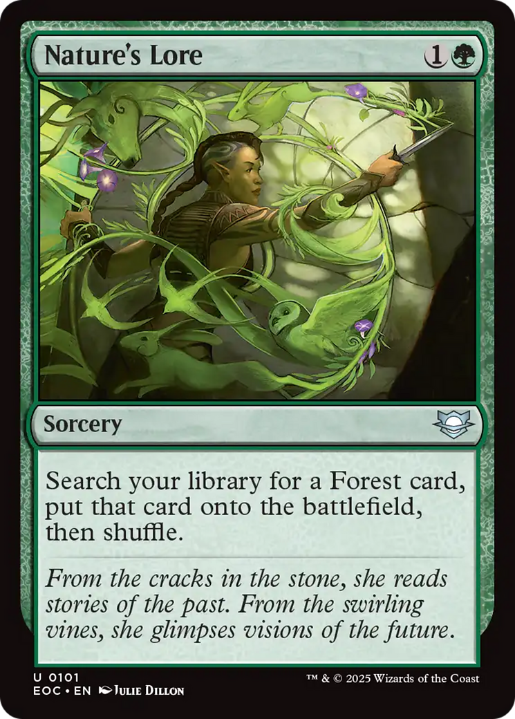Nature's Lore [Edge of Eternities Commander] | PLUS EV GAMES 