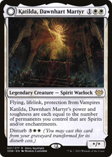 Katilda, Dawnhart Martyr // Katilda's Rising Dawn [Innistrad: Crimson Vow]