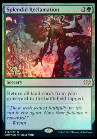 Splendid Reclamation [Innistrad: Crimson Vow Prerelease Promos] | PLUS EV GAMES 