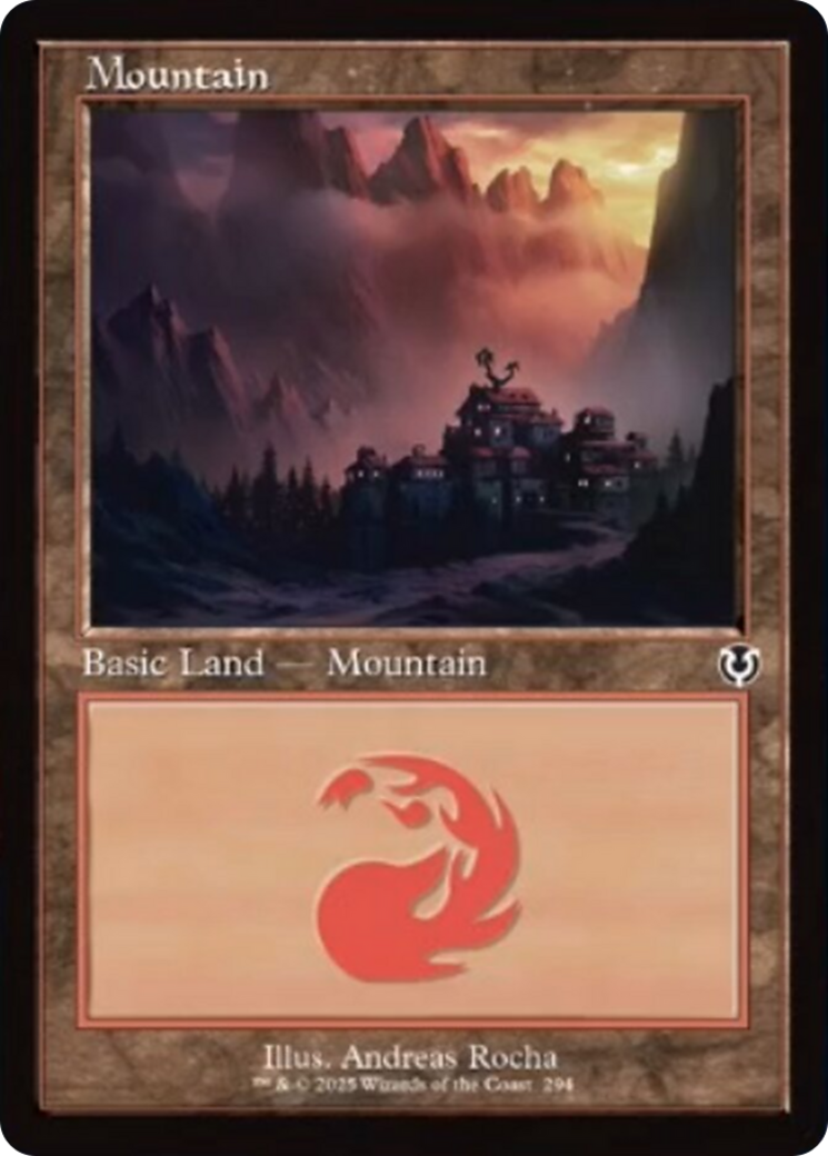 Mountain (294) (Retro Frame) [Innistrad Remastered] | PLUS EV GAMES 