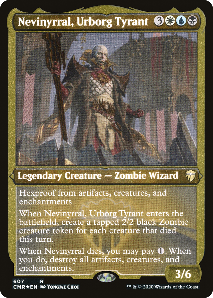 Nevinyrral, Urborg Tyrant [Commander Legends Etched]