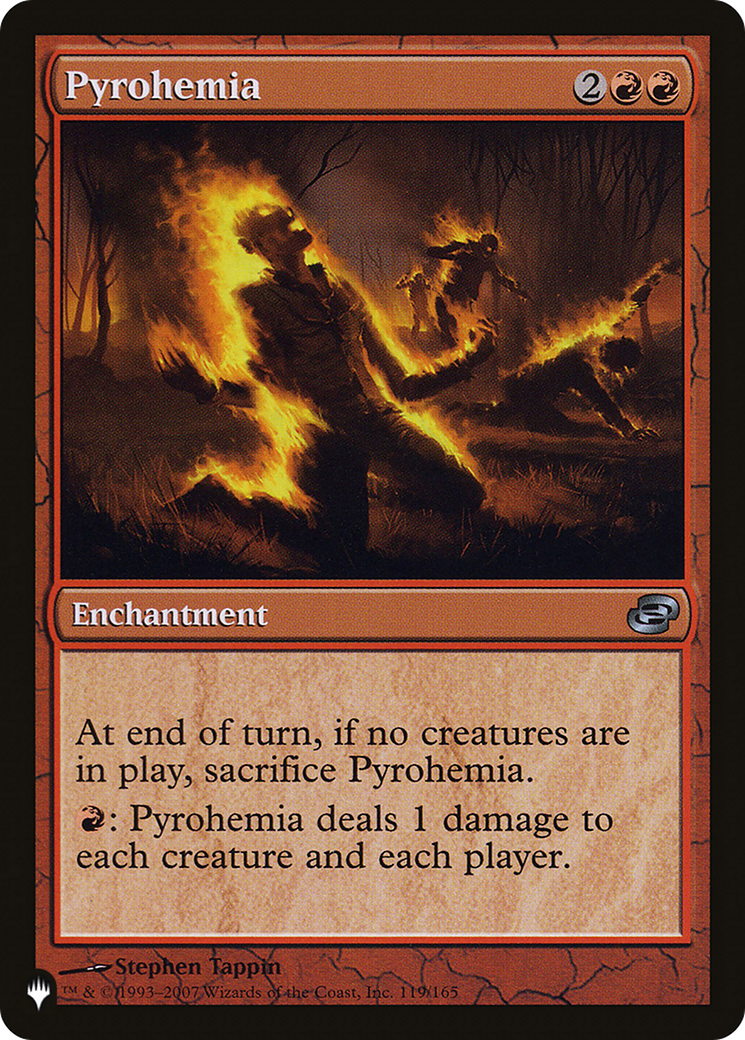 Pyrohemia [The List Reprints] | PLUS EV GAMES 