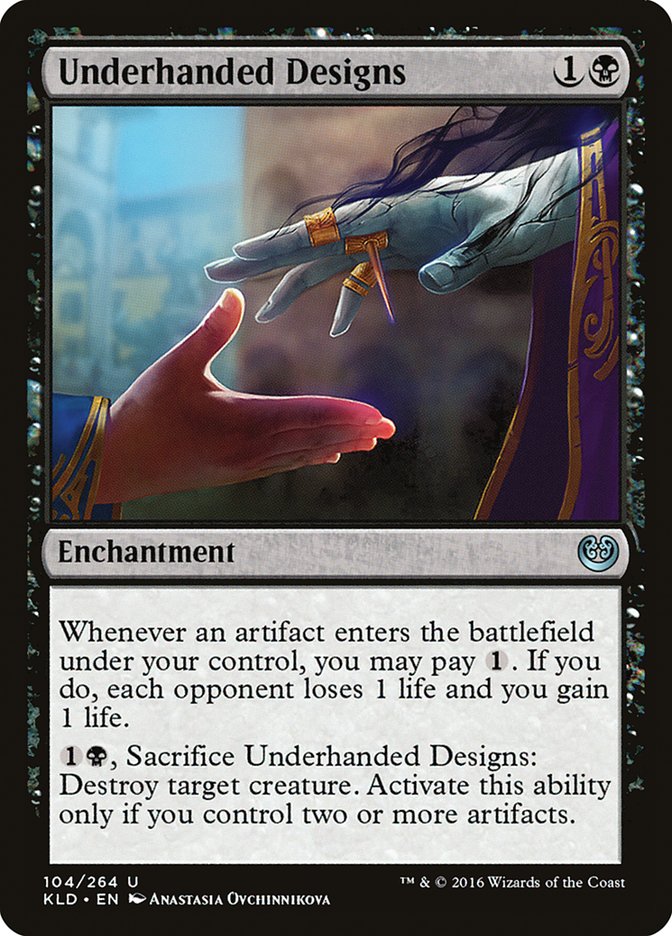 Underhanded Designs [Kaladesh] | PLUS EV GAMES 