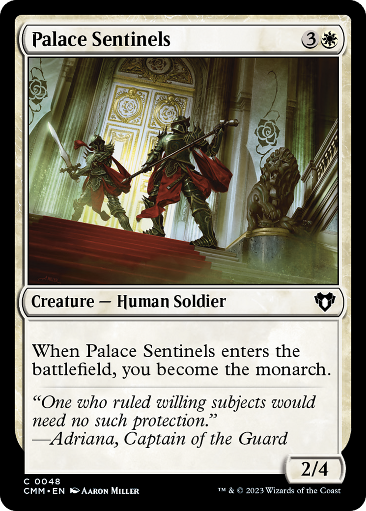 Palace Sentinels [Commander Masters] | PLUS EV GAMES 