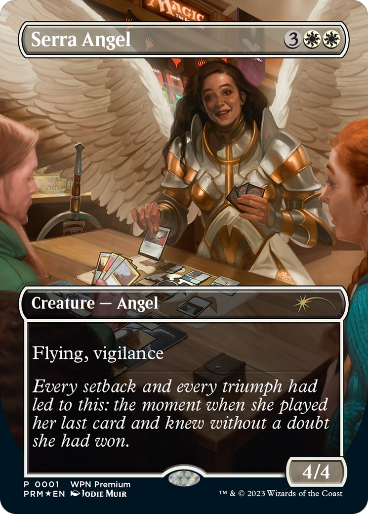 Serra Angel [Wizards Play Network 2024] | PLUS EV GAMES 