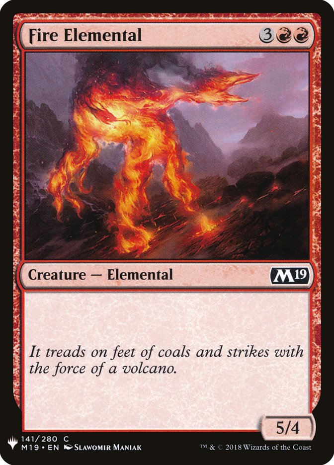 Fire Elemental [Mystery Booster] | PLUS EV GAMES 