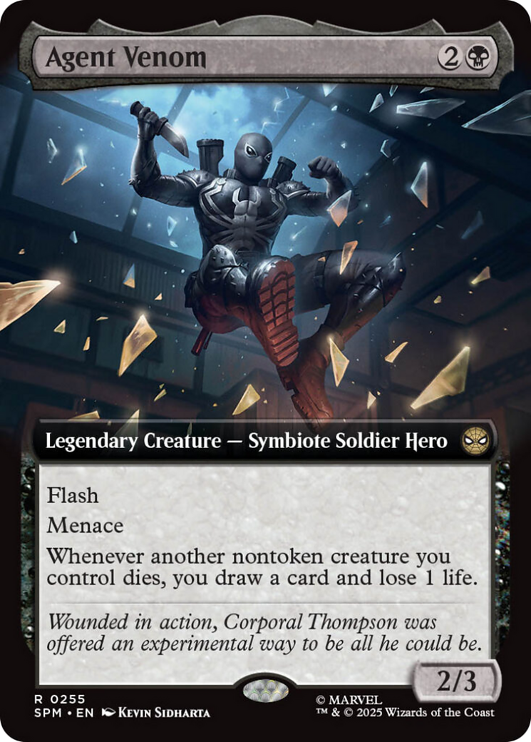 Agent Venom (Extended Art) [Marvel's Spider-Man] | PLUS EV GAMES 
