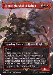 Eomer, Marshal of Rohan (Borderless Alternate Art) [The Lord of the Rings: Tales of Middle-Earth] | PLUS EV GAMES 