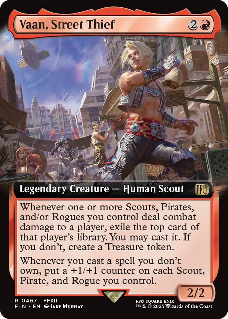Vaan, Street Thief (Extended Art) [FINAL FANTASY] | PLUS EV GAMES 