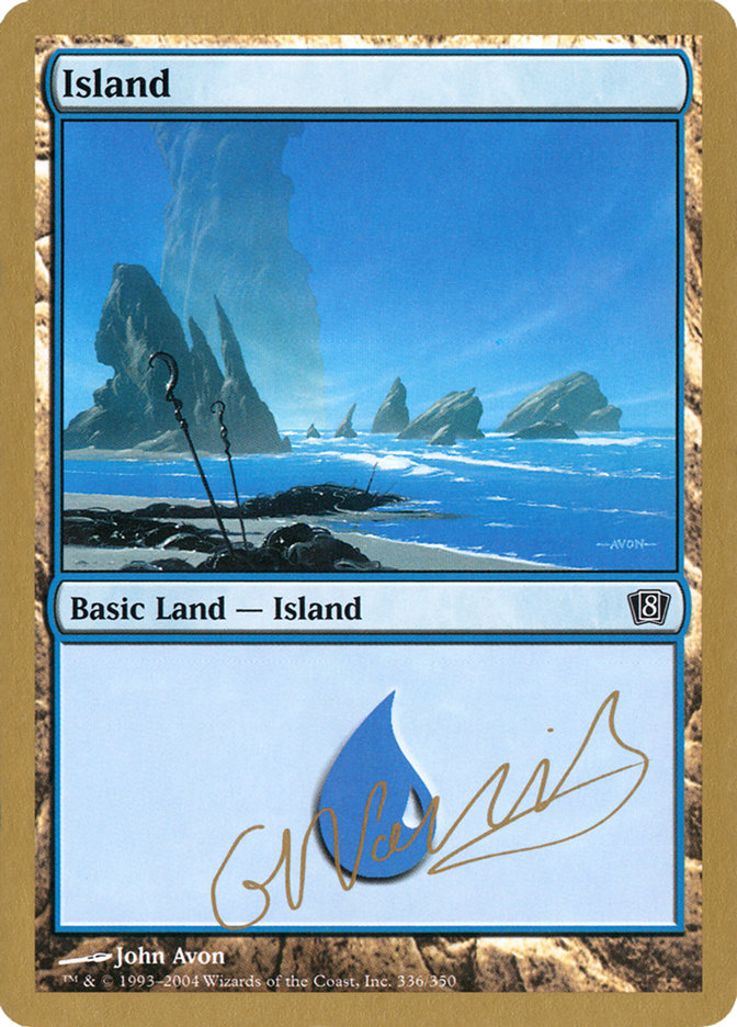 Island (gn336) (Gabriel Nassif) [World Championship Decks 2004] | PLUS EV GAMES 