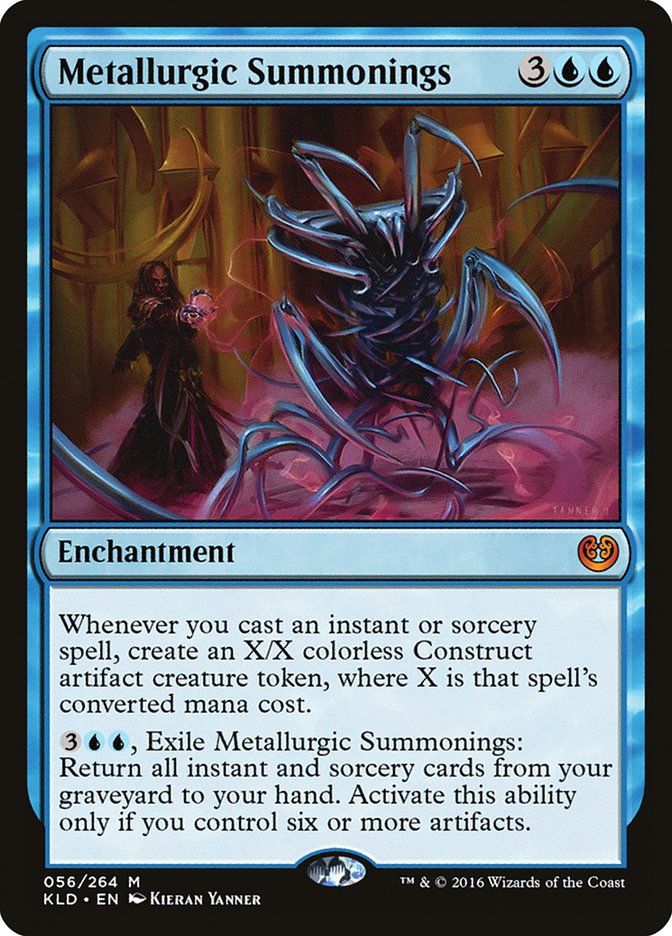 Metallurgic Summonings [Kaladesh] | PLUS EV GAMES 