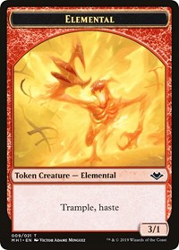 Elemental (009) // Goblin Double-Sided Token [Modern Horizons Tokens] | PLUS EV GAMES 