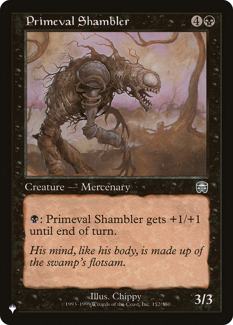 Primeval Shambler [The List Reprints] | PLUS EV GAMES 