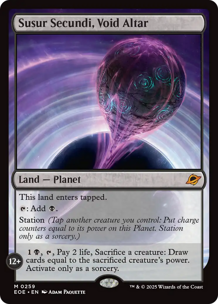 Susur Secundi, Void Altar [Edge of Eternities] | PLUS EV GAMES 