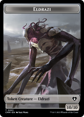 Eldrazi // Knight Double-Sided Token [Commander Masters Tokens] | PLUS EV GAMES 