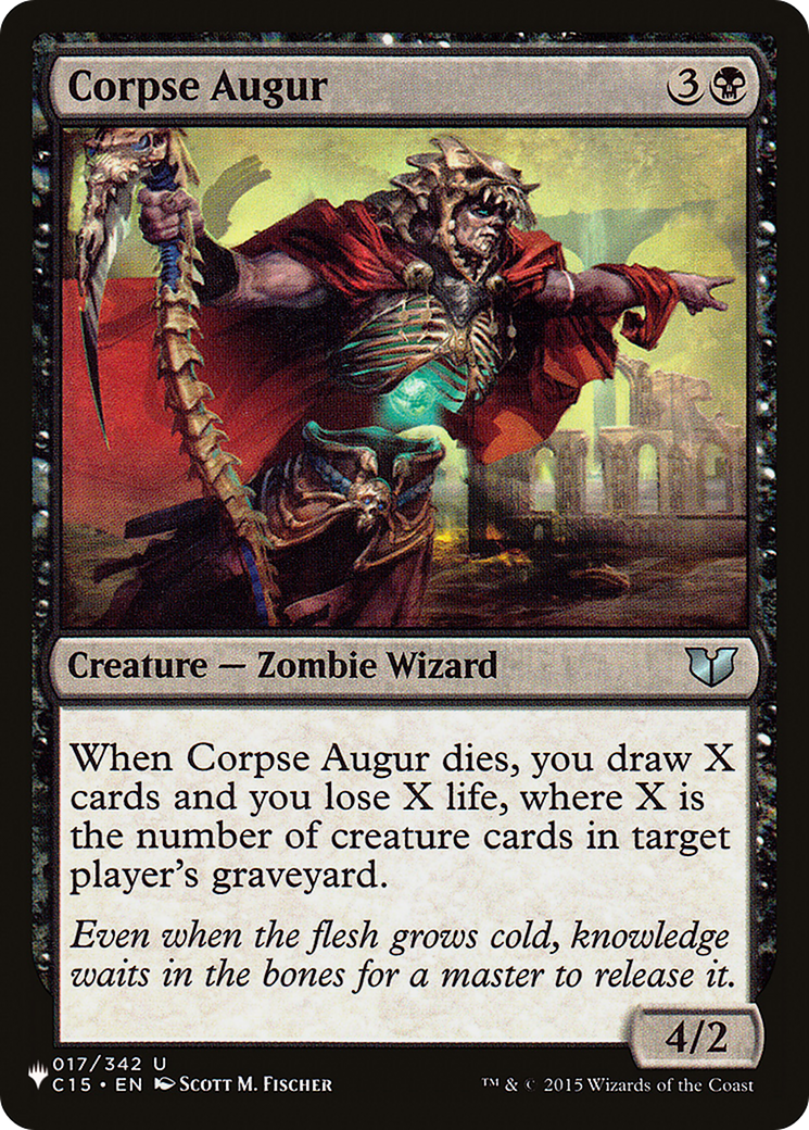 Corpse Augur [The List Reprints] | PLUS EV GAMES 