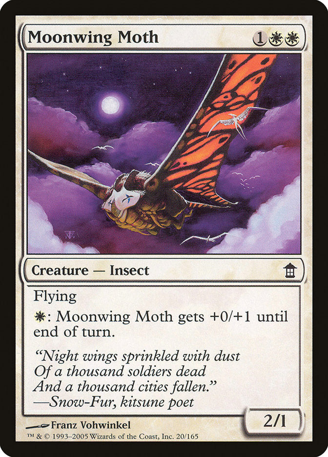 Moonwing Moth [Saviors of Kamigawa] | PLUS EV GAMES 