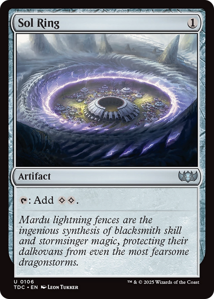 Sol Ring [Tarkir: Dragonstorm Commander] | PLUS EV GAMES 
