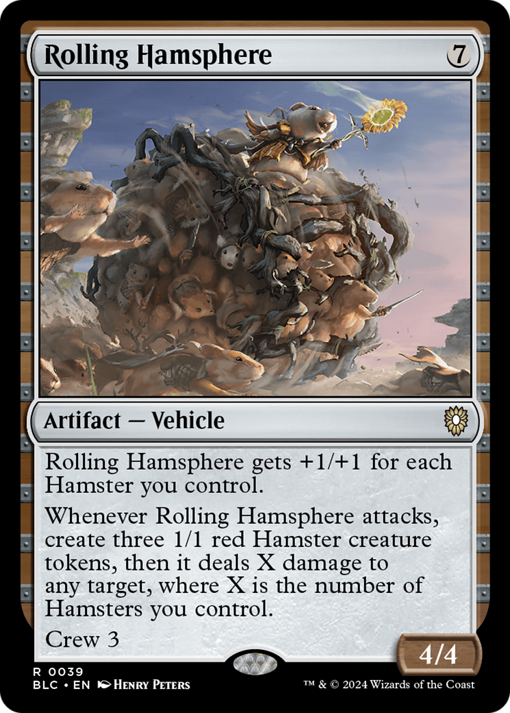 Rolling Hamsphere [Bloomburrow Commander] | PLUS EV GAMES 