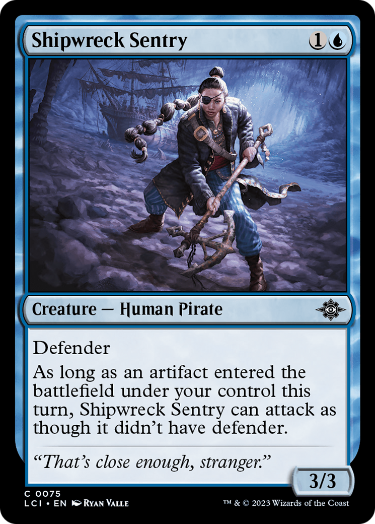 Shipwreck Sentry [The Lost Caverns of Ixalan] | PLUS EV GAMES 