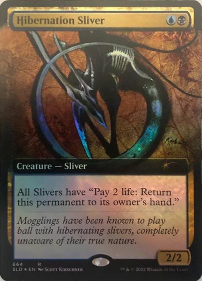 Hibernation Sliver (Extended Art) [Secret Lair Drop Promos] | PLUS EV GAMES 