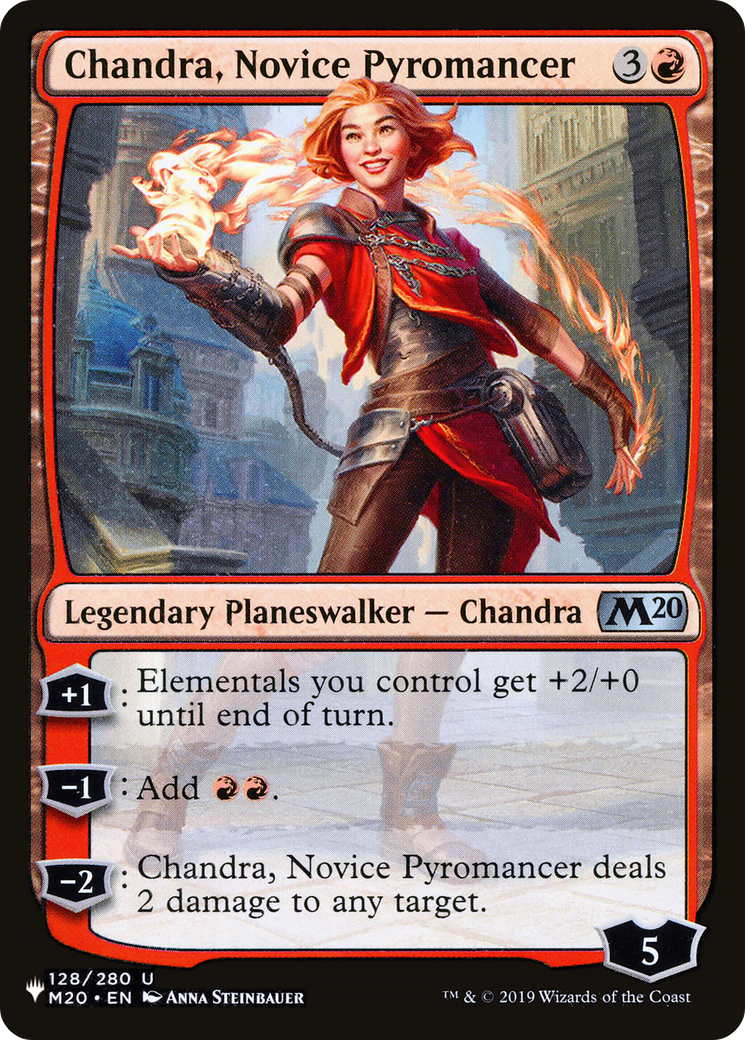 Chandra, Novice Pyromancer [The List] | PLUS EV GAMES 