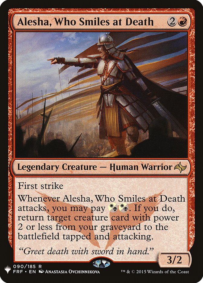 Alesha, Who Smiles at Death [The List] | PLUS EV GAMES 