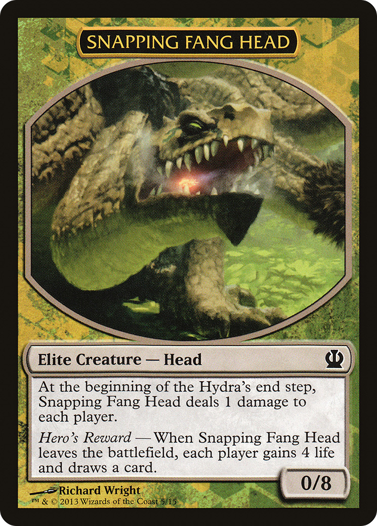 Snapping Fang Head [Theros Hero's Path]