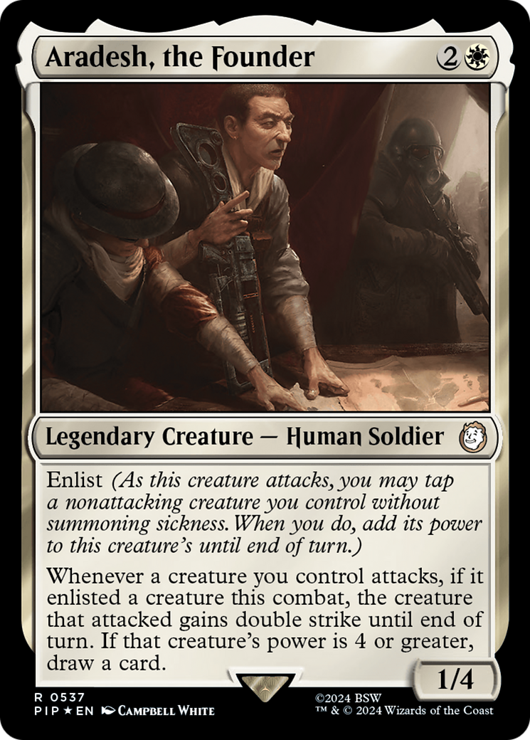 Aradesh, the Founder (Surge Foil) [Fallout] | PLUS EV GAMES 