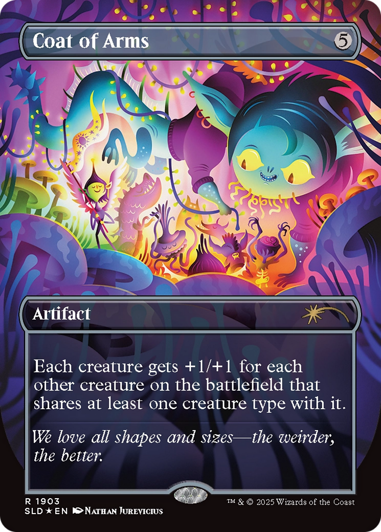Coat of Arms (Double Rainbow Foil) [Secret Lair Drop Series] | PLUS EV GAMES 