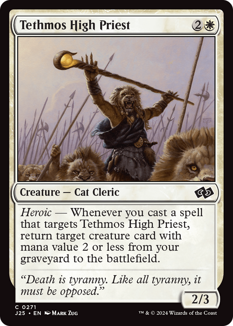 Tethmos High Priest [Foundations Jumpstart] | PLUS EV GAMES 