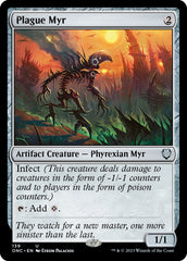 Plague Myr [Phyrexia: All Will Be One Commander] | PLUS EV GAMES 