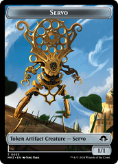 Illusion // Servo Double-Sided Token [Modern Horizons 3 Commander Tokens] | PLUS EV GAMES 