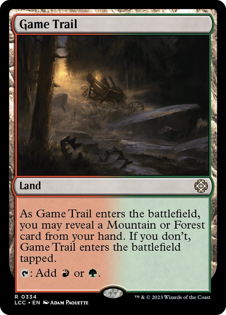 Game Trail [The Lost Caverns of Ixalan Commander] | PLUS EV GAMES 