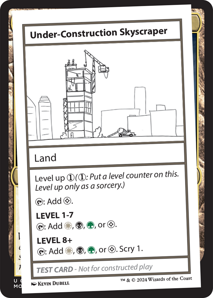 Under-Construction Skyscraper [Mystery Booster 2 Playtest Cards] | PLUS EV GAMES 