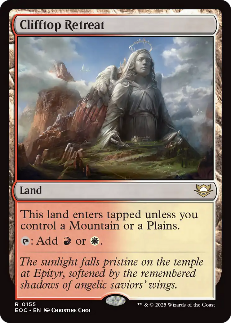 Clifftop Retreat [Edge of Eternities Commander] | PLUS EV GAMES 