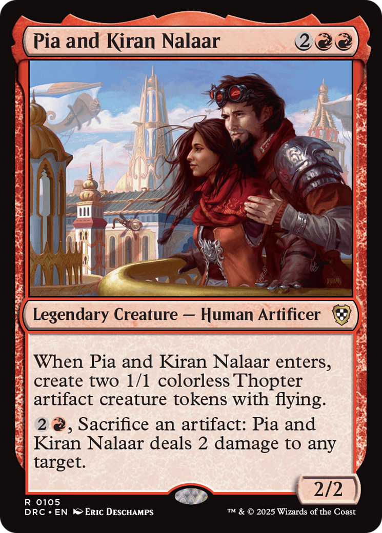 Pia and Kiran Nalaar [Aetherdrift Commander] | PLUS EV GAMES 