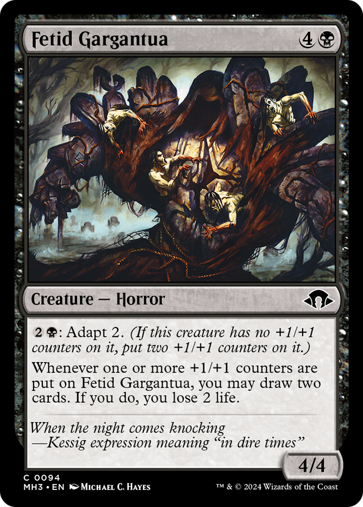 Fetid Gargantua [Modern Horizons 3] | PLUS EV GAMES 