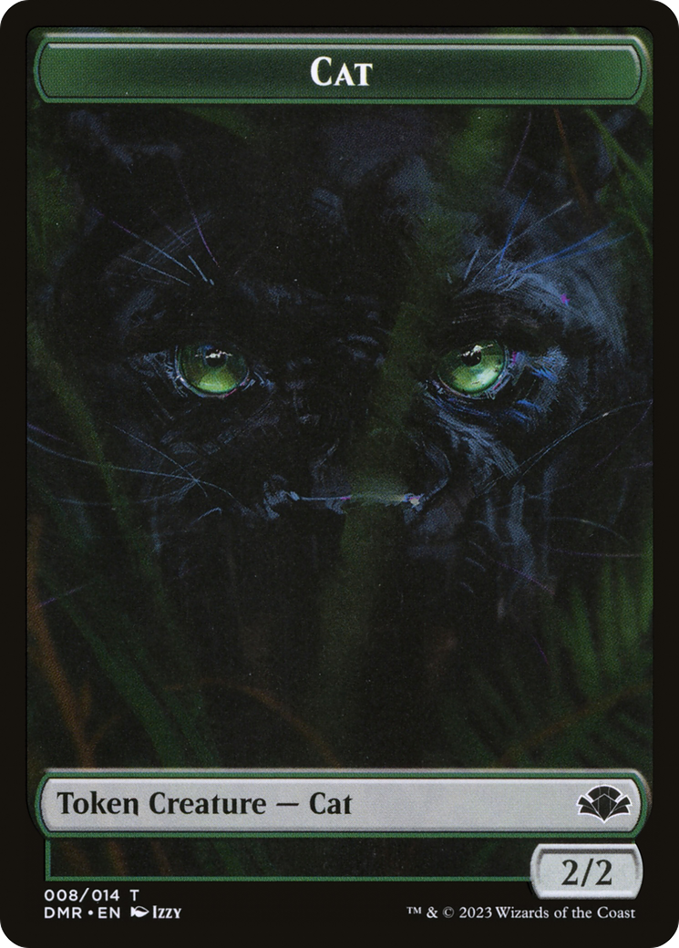 Cat Token (008) [Dominaria Remastered Tokens] | PLUS EV GAMES 