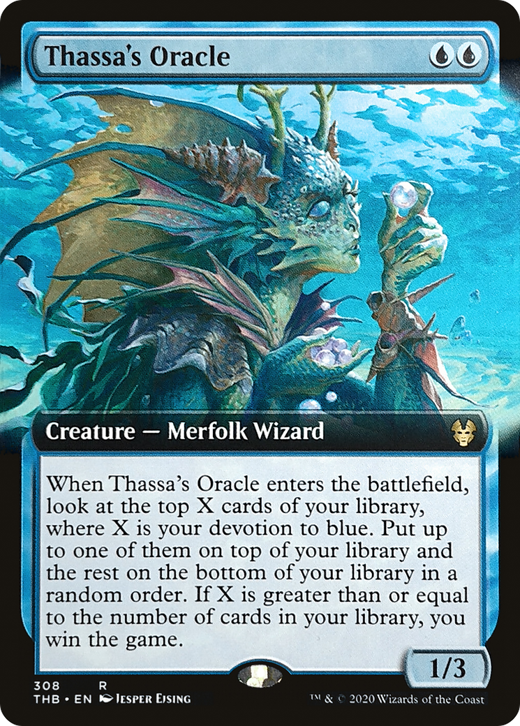 Thassa's Oracle (Extended) [Theros Beyond Death]
