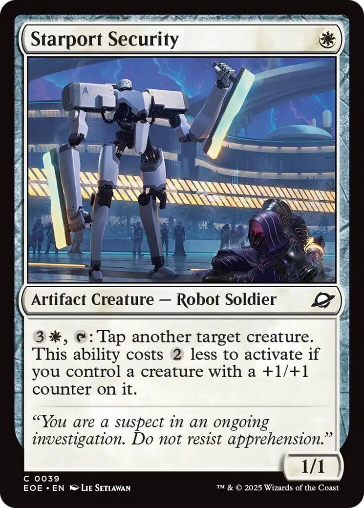 Starport Security [Edge of Eternities] | PLUS EV GAMES 