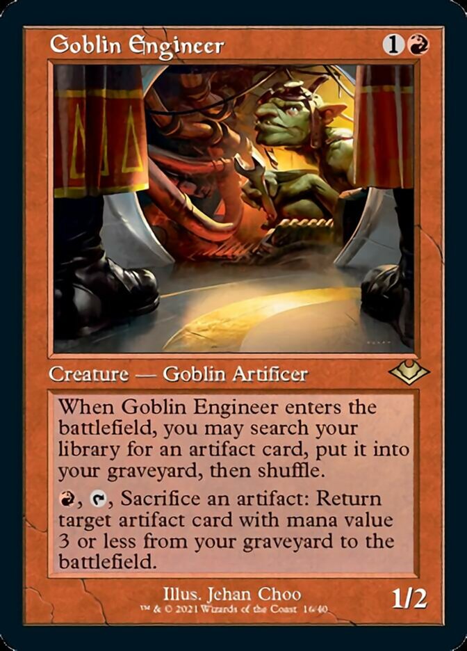 Goblin Engineer (Retro) [Modern Horizons] | PLUS EV GAMES 