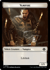 Vampire // Vampire Demon Double-Sided Token [The Lost Caverns of Ixalan Tokens] | PLUS EV GAMES 