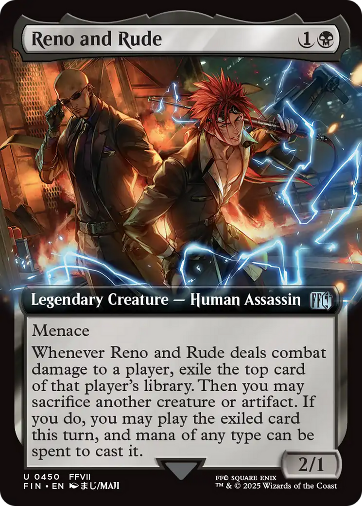Reno and Rude (Extended Art) [FINAL FANTASY] | PLUS EV GAMES 