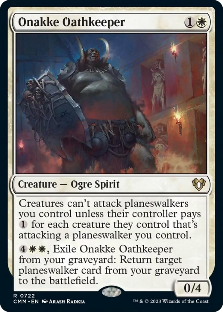 Onakke Oathkeeper [Commander Masters] | PLUS EV GAMES 