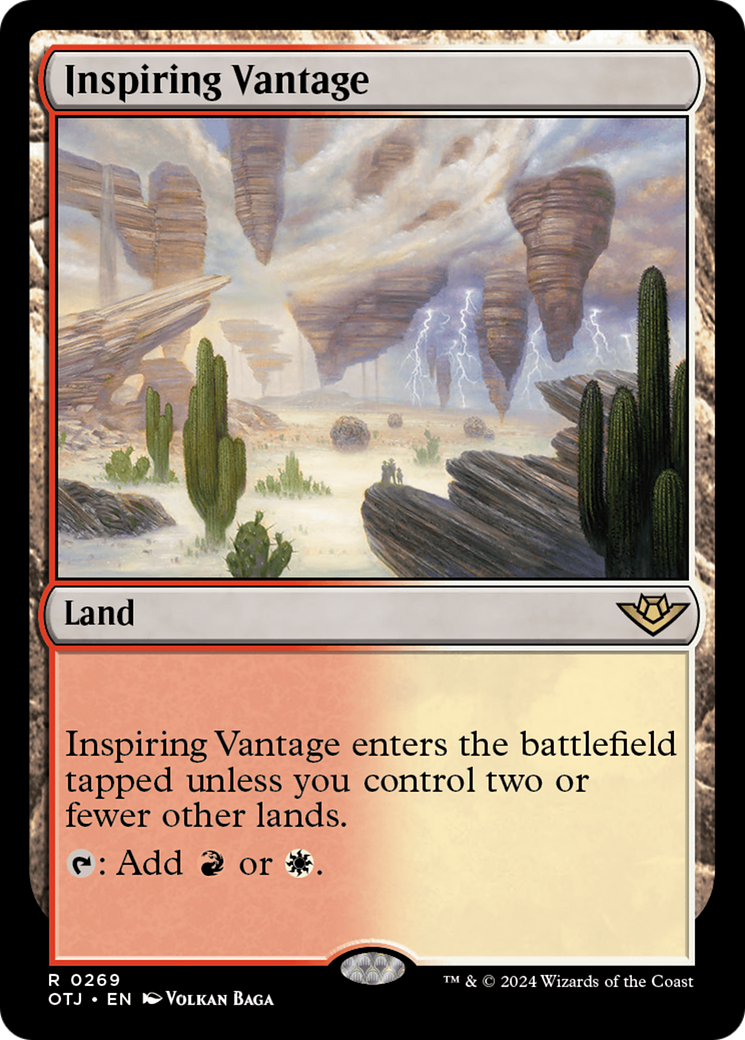 Inspiring Vantage [Outlaws of Thunder Junction] | PLUS EV GAMES 