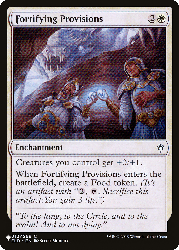 Fortifying Provisions [The List] | PLUS EV GAMES 