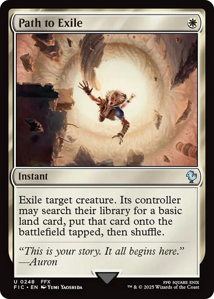 Path to Exile [FINAL FANTASY Commander] | PLUS EV GAMES 